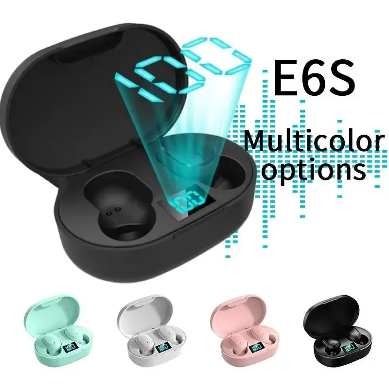 TWS E6S Bluetooth Earphones Noise Cancelling Headset Xiaomi