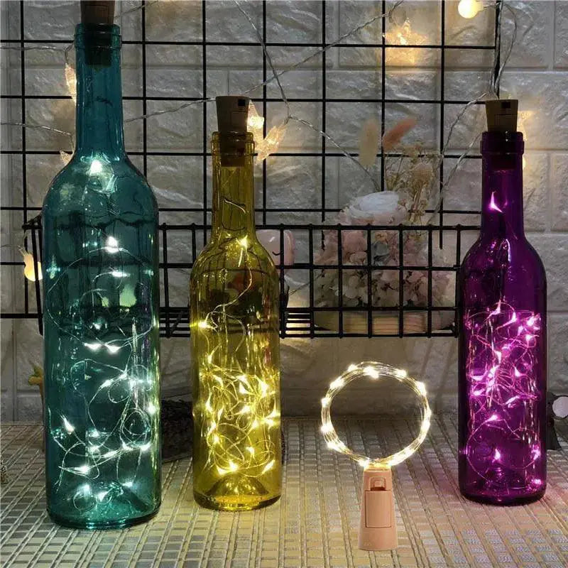 Led Bottle Lights Illuminate Wine Bottles And Events