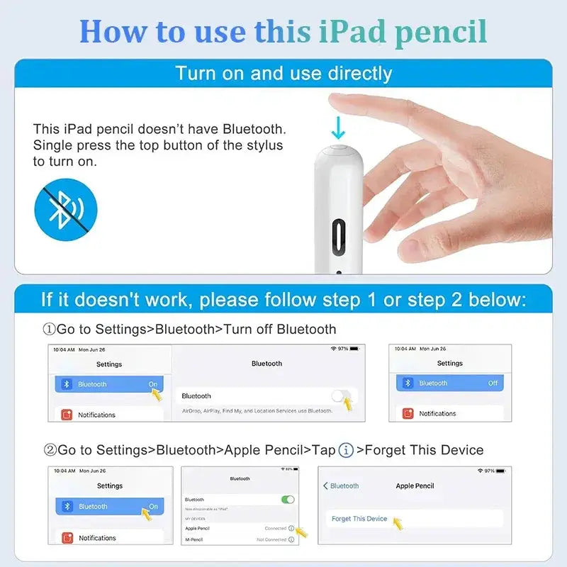 Eaget Universal Stylus for Android and IOS Capacitive Screen