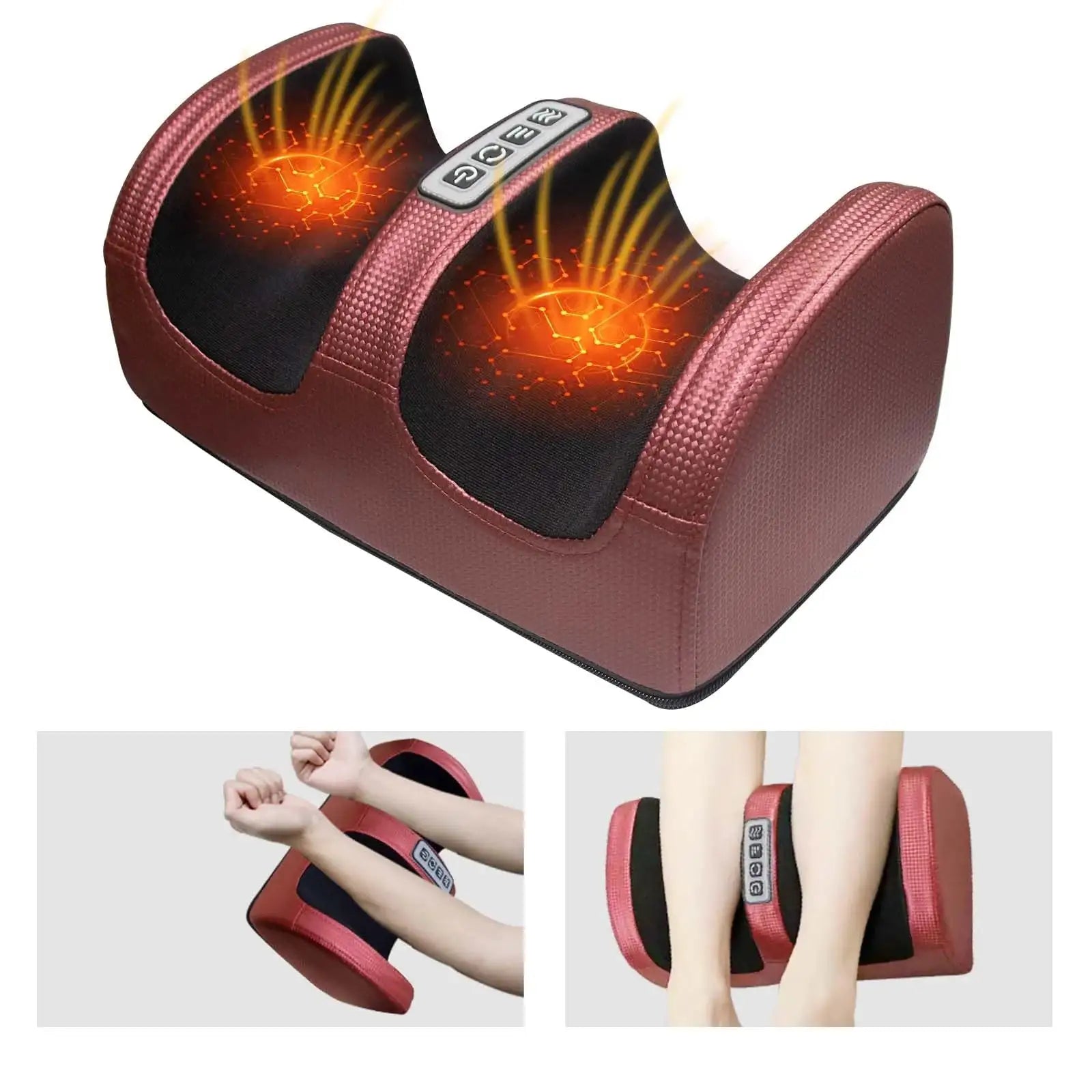 Foot massage machine Foot kneading foot leg massager electric heating home leg machine Christmas gifts, Valentine's Day gifts, M