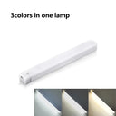 LED Bar Lights Type C Rechargeable Motion Sensor Dimmable Night Light for Kitchen Room