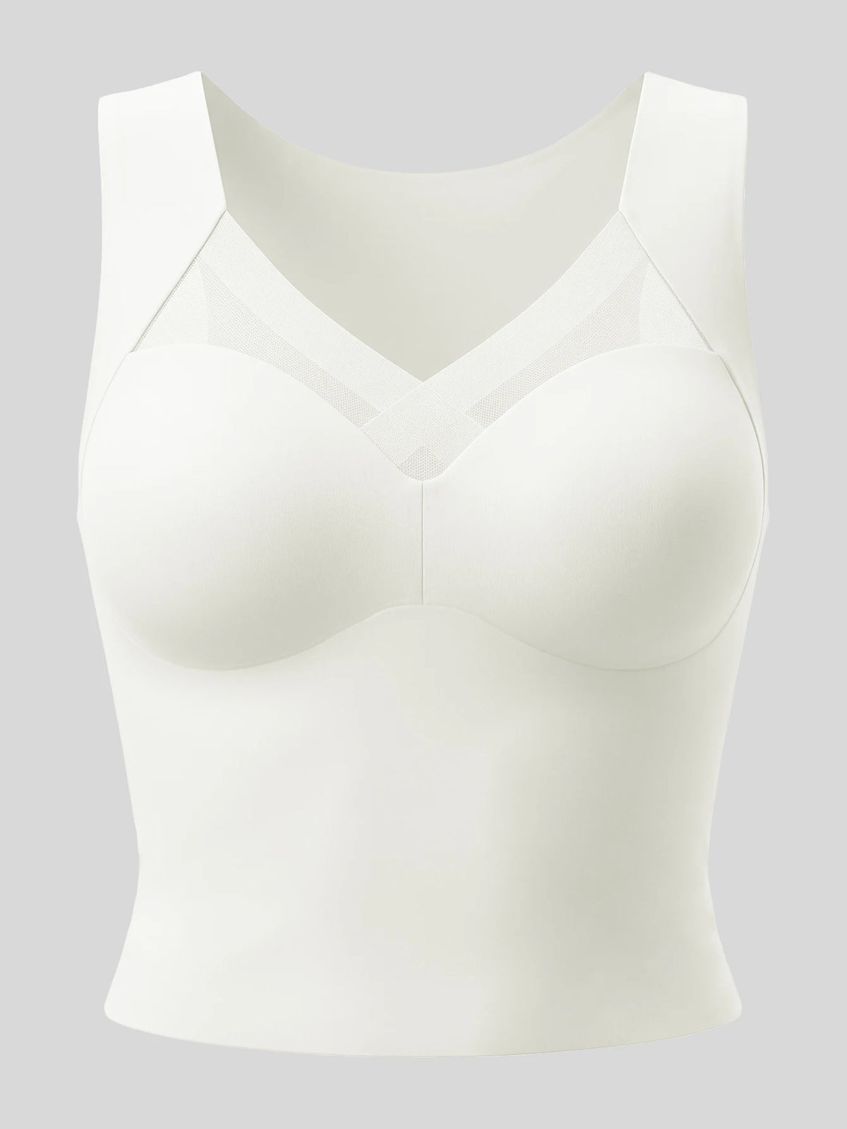 Mesh Wireless Seamless Bra
