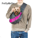 Mesh Dog Sling Bag for Adventurous Outdoor Pets