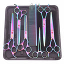 Purple Dragon Professional Pet Grooming Scissors Set