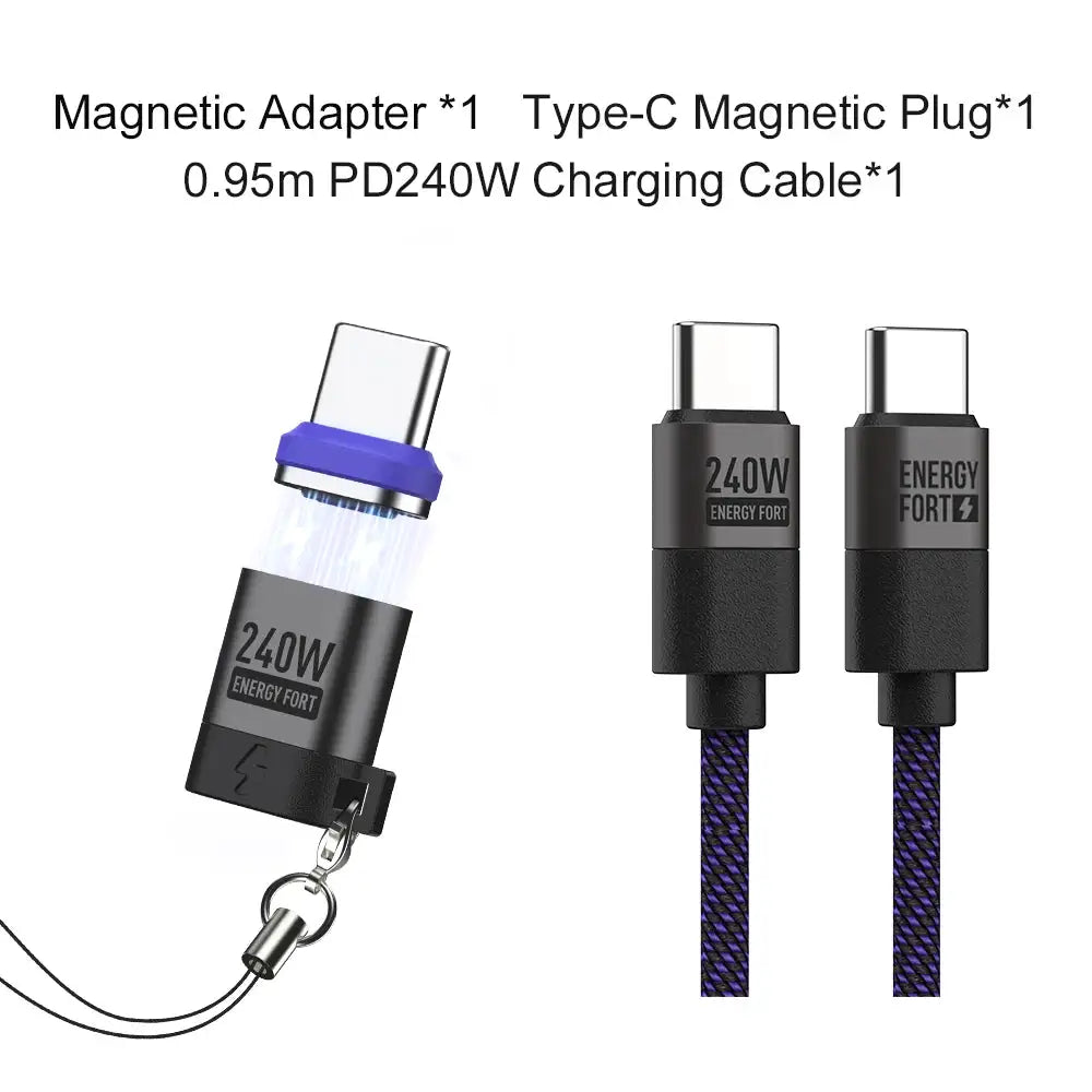 Magnetic USB Adapter - 240W Fast Charge — product view 7