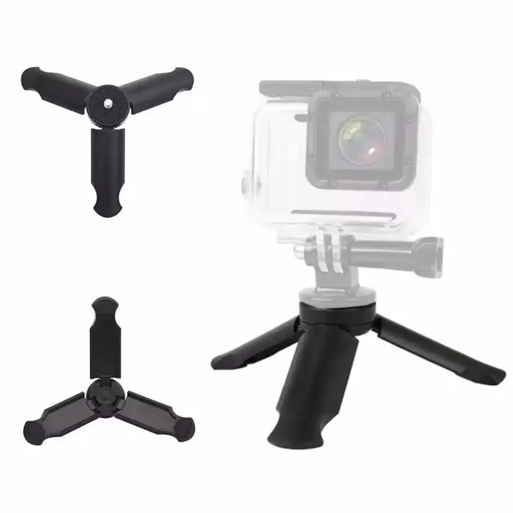 Mini Tripod for DJI Pocket 2 3 GoPro Action 5 4 Camera Insta360 for DJI Osmo Mobile 7/7P/6/5/4 Stabilizer Gimbal Desktop Tripod