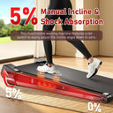 AKLUER Under Desk Treadmill Walking Pad 3 In 1 Vibration Remote