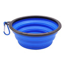 Portable Silicone Dog Bowl: Soft Easy-Clean Travel Feeder