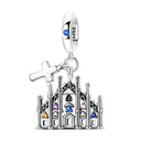Sterling Silver Charm Bead Eiffel