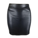 Elegant Faux Leather Pencil Skirt Versatile Chic Essential