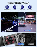 Complete Road Coverage Dash Cam for Drivers Safety