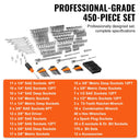 Heavy Duty Mechanic Tool And Socket Set