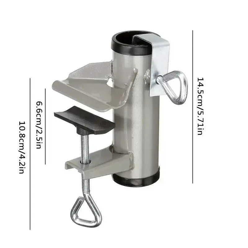 Portable Umbrella Bracket Parasol Holder Anti Rust Clip