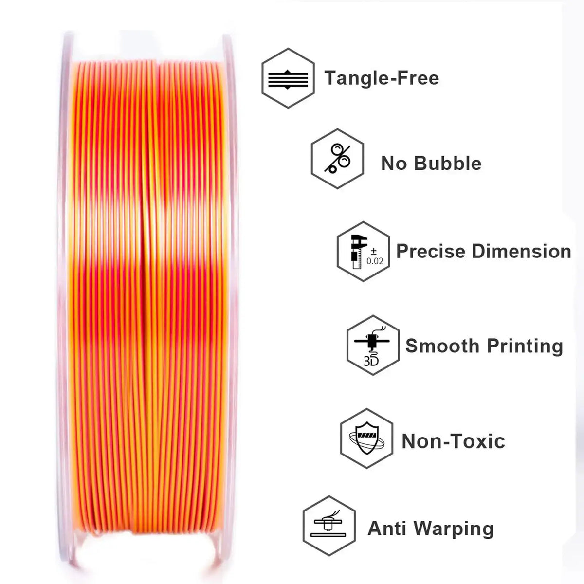 Geeetech Silk PLA Roll — product view 3