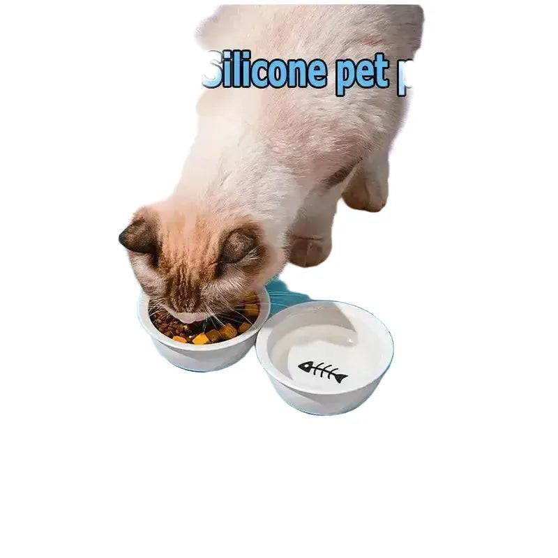 Spill Proof Pet Feeding Mat for Dogs — Pink