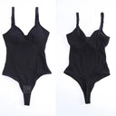 Seamless Lace Thong Bodysuit for Tummy Control Shaping
