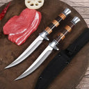 Premium Stainless Steel Sashimi Cleaver With Wooden Handle