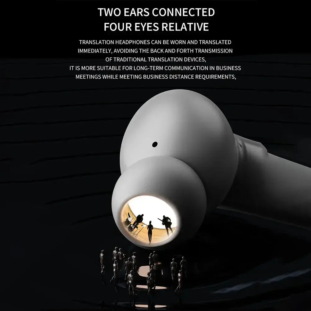AI Translator Earbuds Wireless Bluetooth Translation