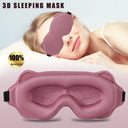 3D Sleep Mask - Soft Padded Light Blocking