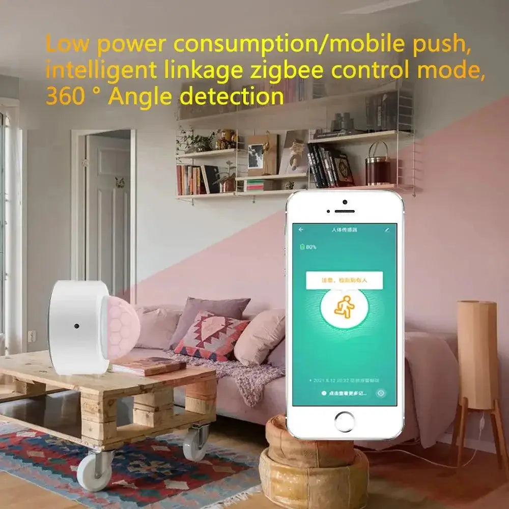 IHSENO ZigBee Motion Sensor Smart Home Security Device