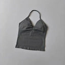 Yoga Set Breathable Sexy Halter Sports Bra
