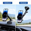 Car Phone Holder - Powerful Suction Secure Hold