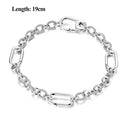 Bracelet Sterling Silver Basic Braided