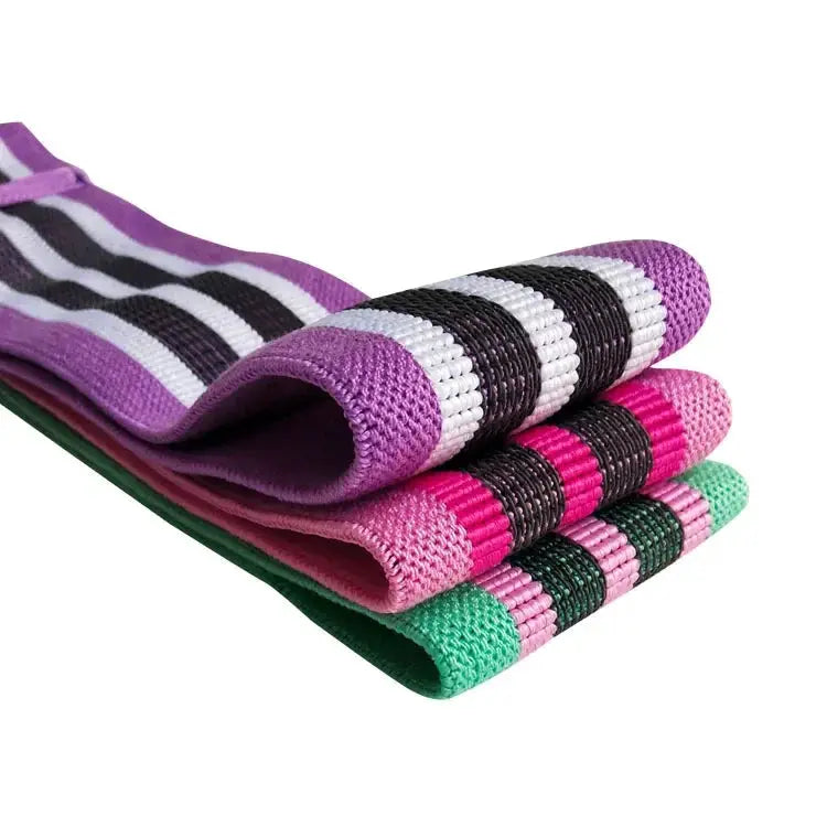 Elastic Hip Resistance Bands Set For Leg And Glute Training