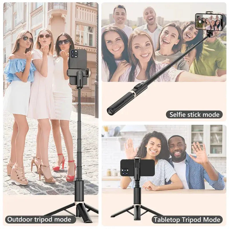 Bluetooth Wireless Selfie Stick Tripod Monopod Remote