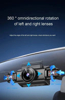 Quad Camera Dash Cam for Safer Parking