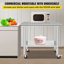 Succebuy Stainless Steel Kitchen Worktable