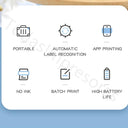 Niimbot D110 Wireless Label Printer Portable Thermal Printer