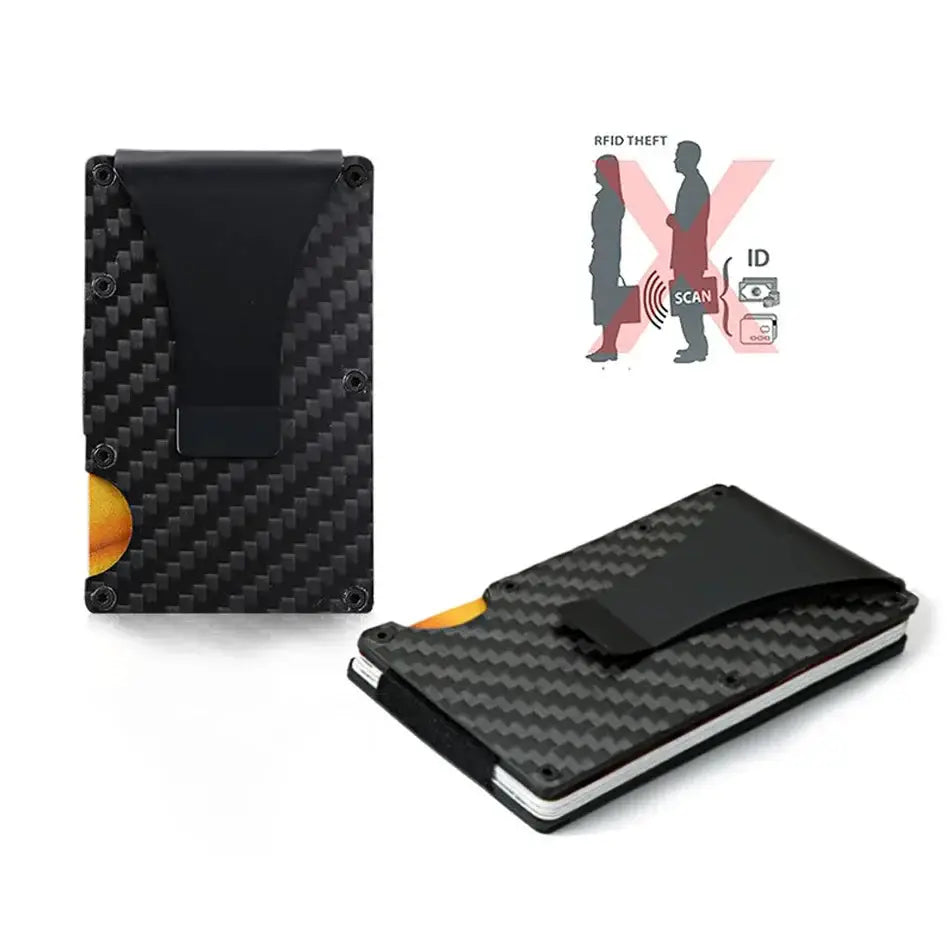 Montblanc Premium Slim Metal Wallet Card Holder For Men