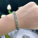Trendy Sterling Silver Moissanite Silver