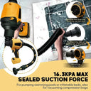 Cordless Electric Air Gun Brushless Dust Collector Tool