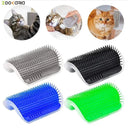 Cat Wall Corner Massage Self Groomer Brush for Cats