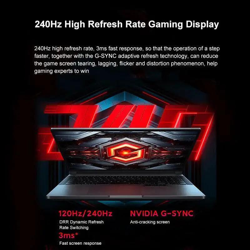 Redmi G Pro 16 Inch Gaming Laptop 240Hz E Sports PC