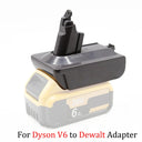 18V Battery Adapter for Dyson V6 V7 V8 Makita Milwaukee Accessory