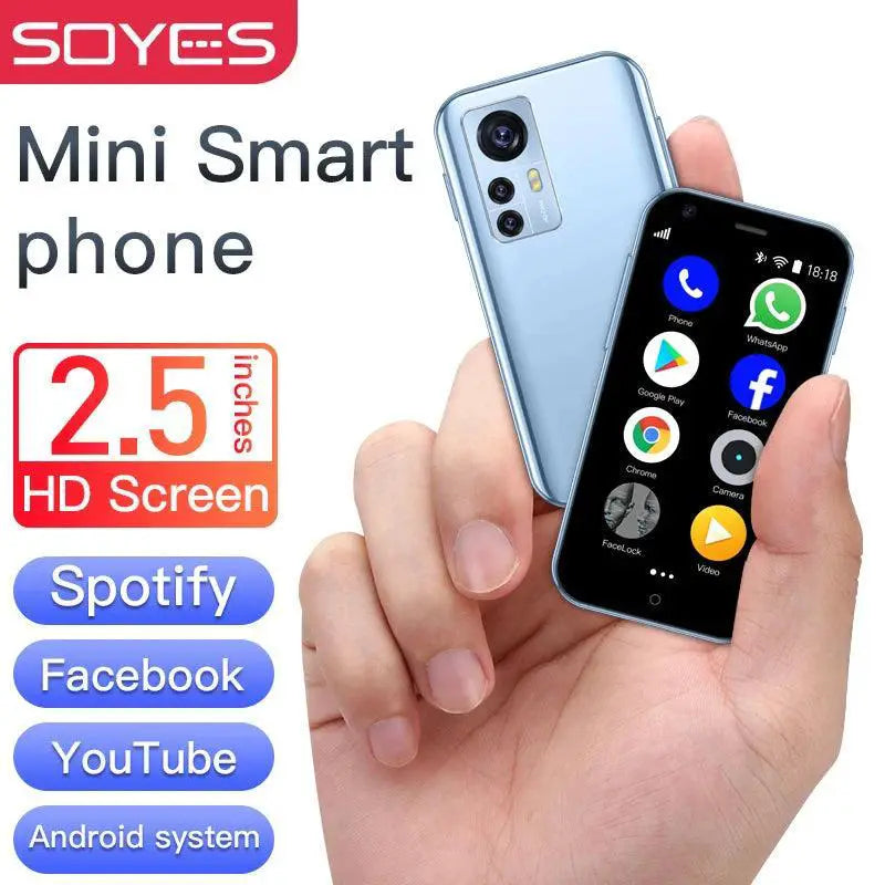Compact SOYES D18 Mini Android Smartphone 3G And Dual SIM