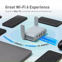 Lightweight Wi-Fi 6 Travel Router