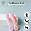 Gentle Pet Finger Brush for Grooming