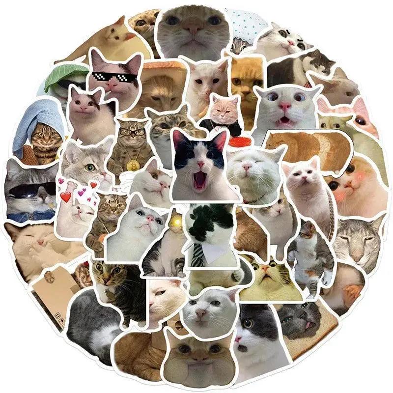 Cat Mood Sticker Set For Creative DIY Craft Supplies
