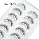 Glamorous Handmade 3D Mink Crisscross Eyelashes 10 Pairs