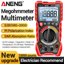 Insulation Resistance Digital Multimeter Rechargeable