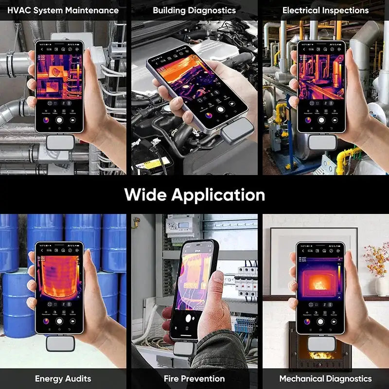 192*192 GW192A 25Hz Мобильная тепловизионная камера на базе IOS and Android Type-C for Phone Imaging Mini Electronics Repair