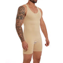 Seamless Bodysuit for Men Tummy Control