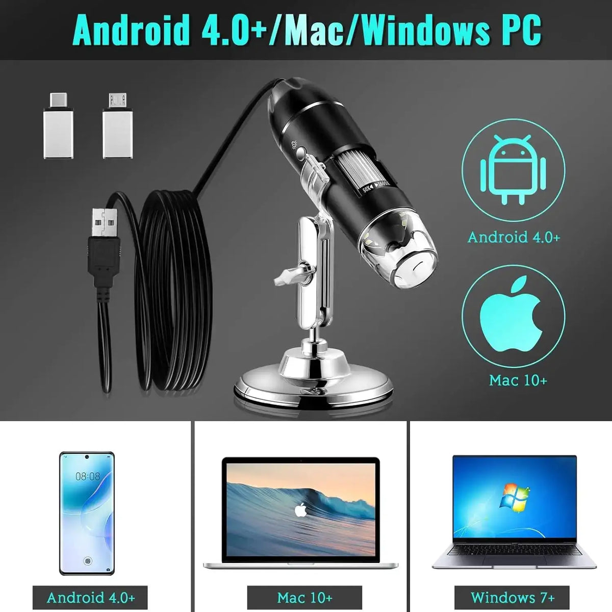 Hayve Digital Usb Microscope — product view 6