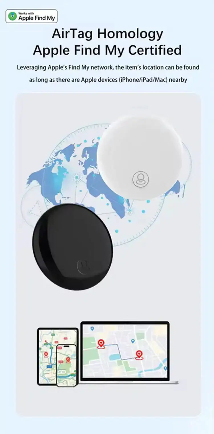 For Apple Find My GPS Tracker for AirTag Smart Bluetooth Tracker AirTags Keys Finder Air Tag Item Locator SmartTag Phone Finder