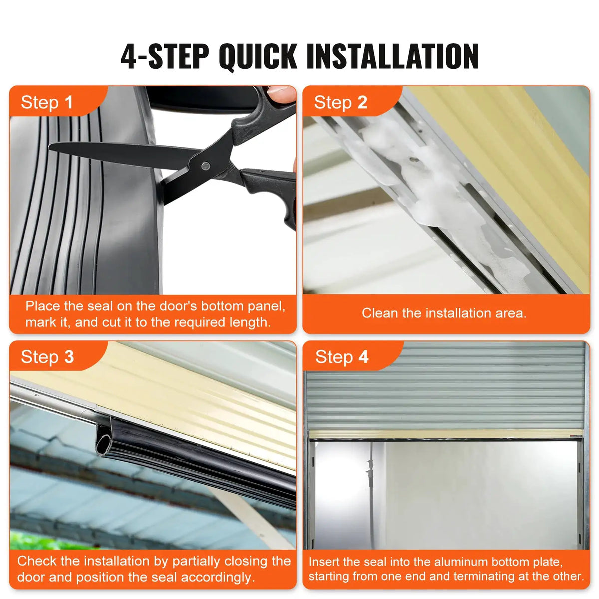 U Shape Garage Door Rubber Seal — product image 5