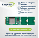 Hailo-8 M.2 AI Acceleration Module AI Module 26TOPS Industrial Grade PCIe Expansion Computing Power Card Includes Heat Sink